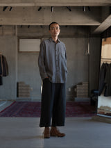 Ankle Wide Straight Pants