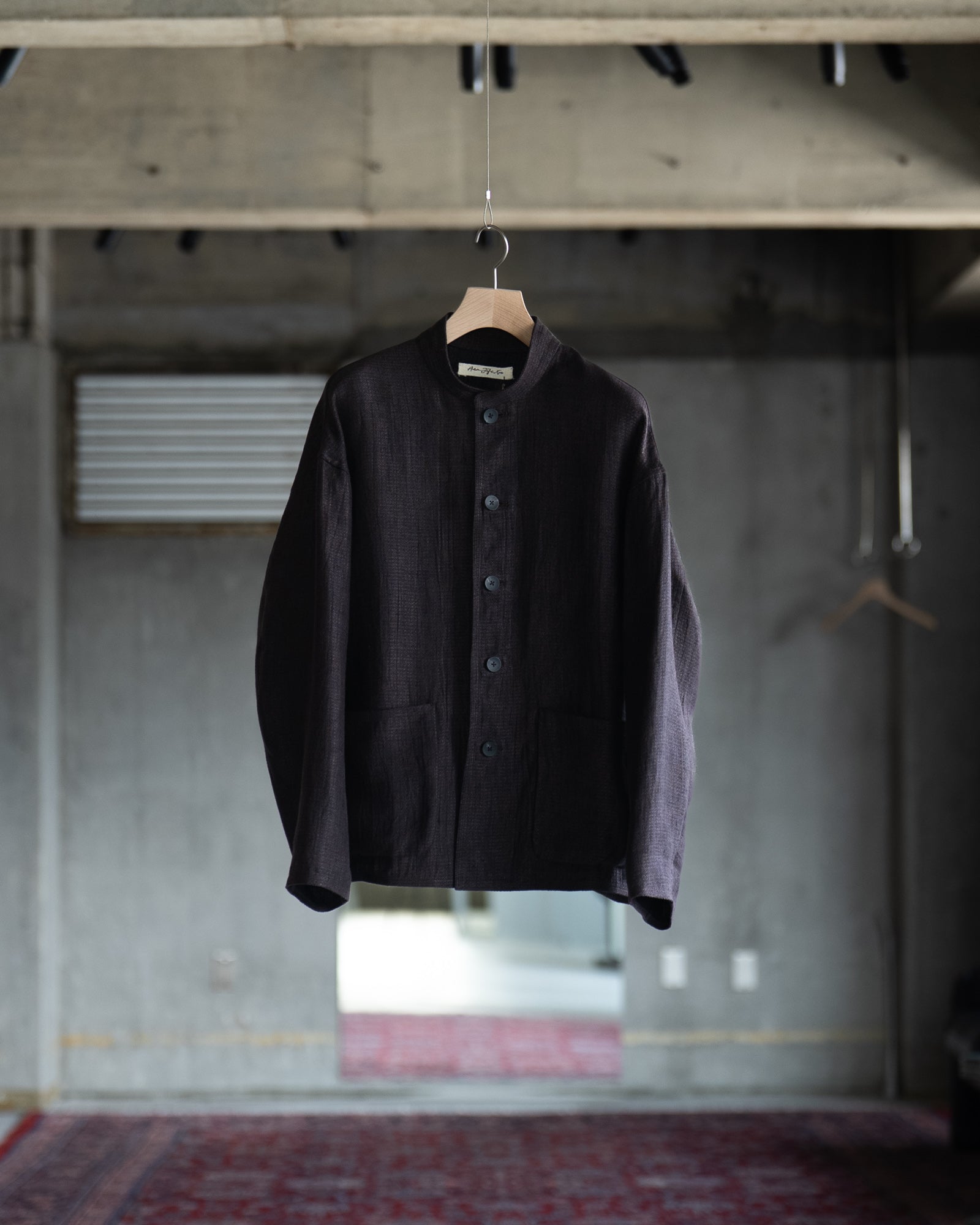 Stand Collar Soft Jacket