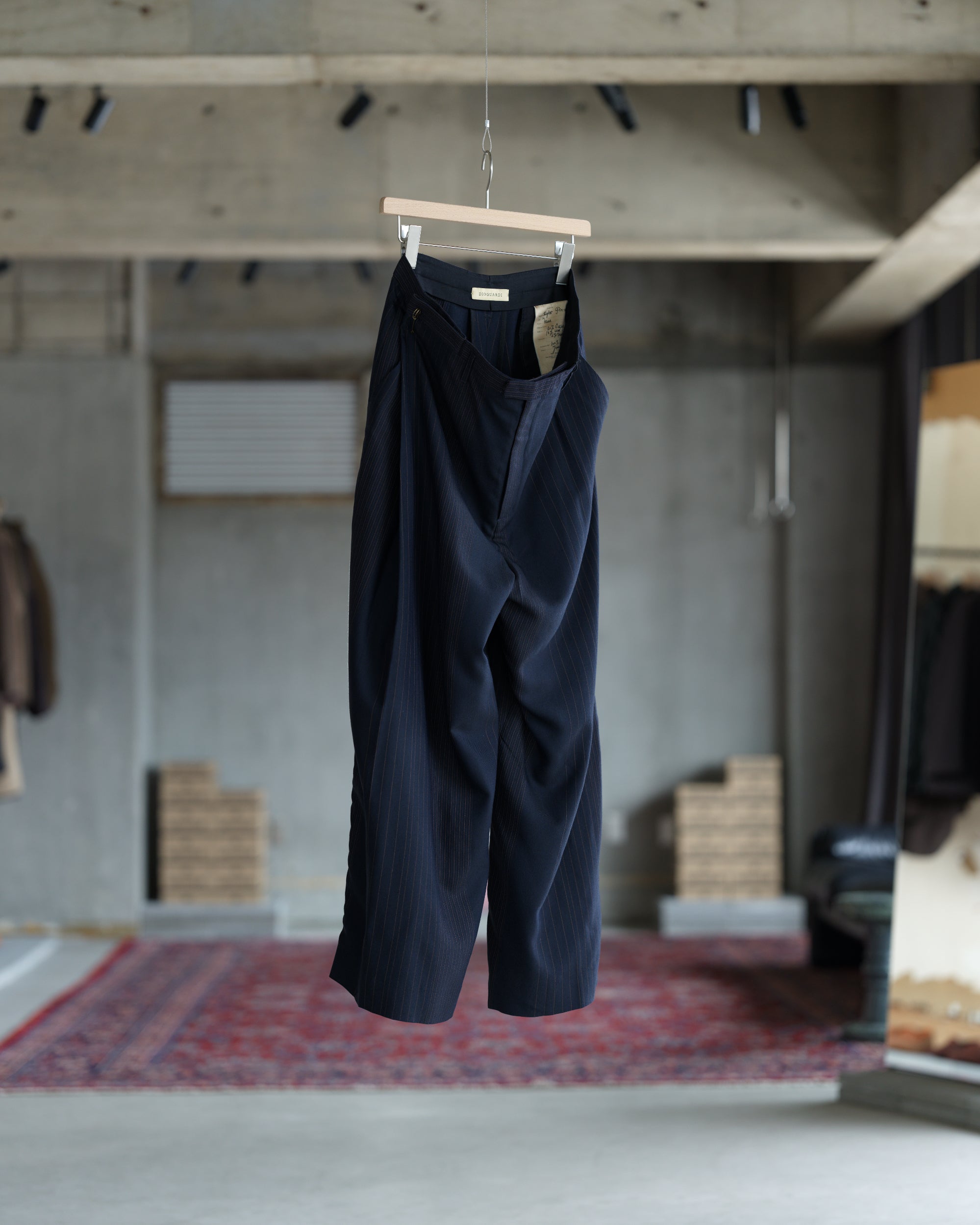 006 Right Pin Blue Stripe - Signature Trousers