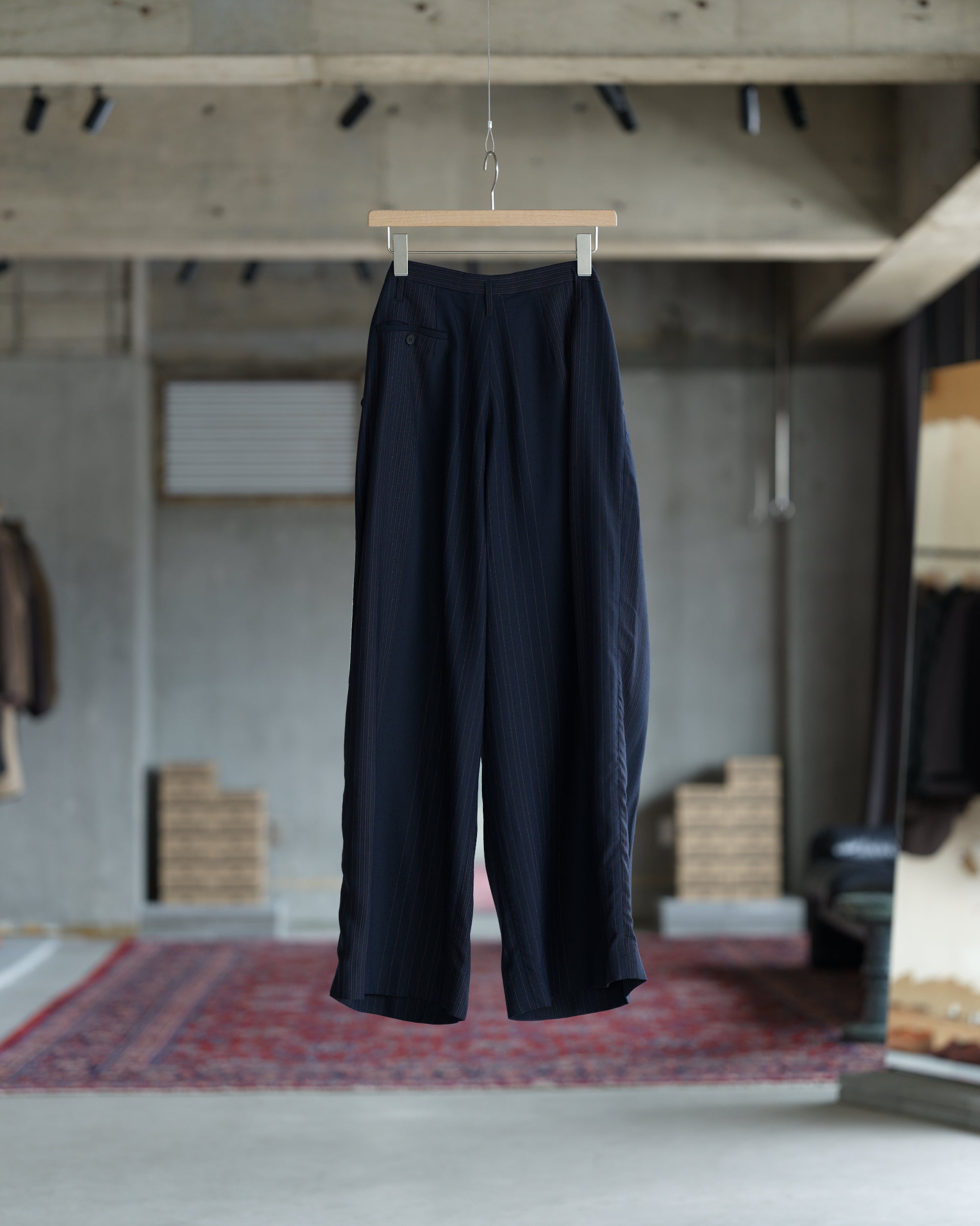 006 Right Pin Blue Stripe - Signature Trousers