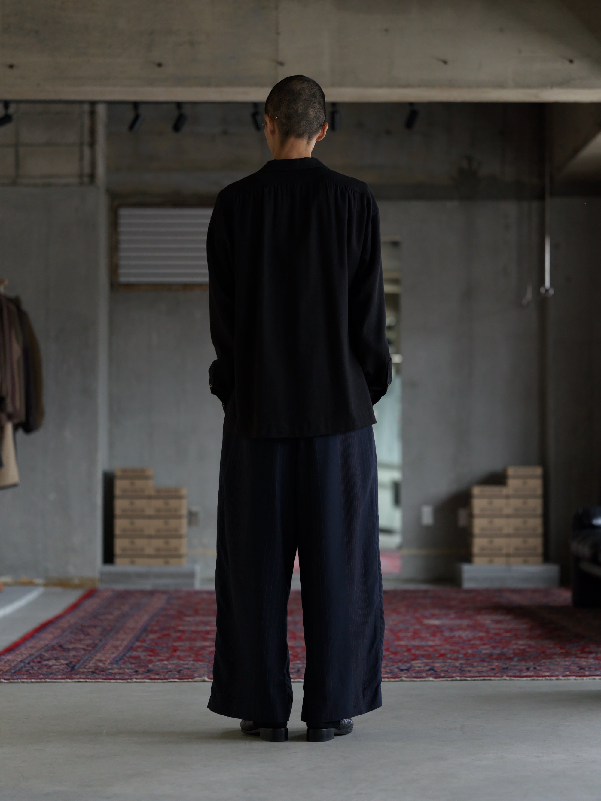 006 Right Pin Blue Stripe - Signature Trousers