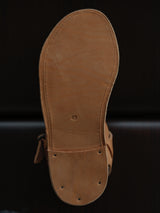 Guidi Rosellini Renato 1909 レザーソールとアンクルストラップのディテール
