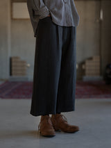 Ankle Wide Straight Pants