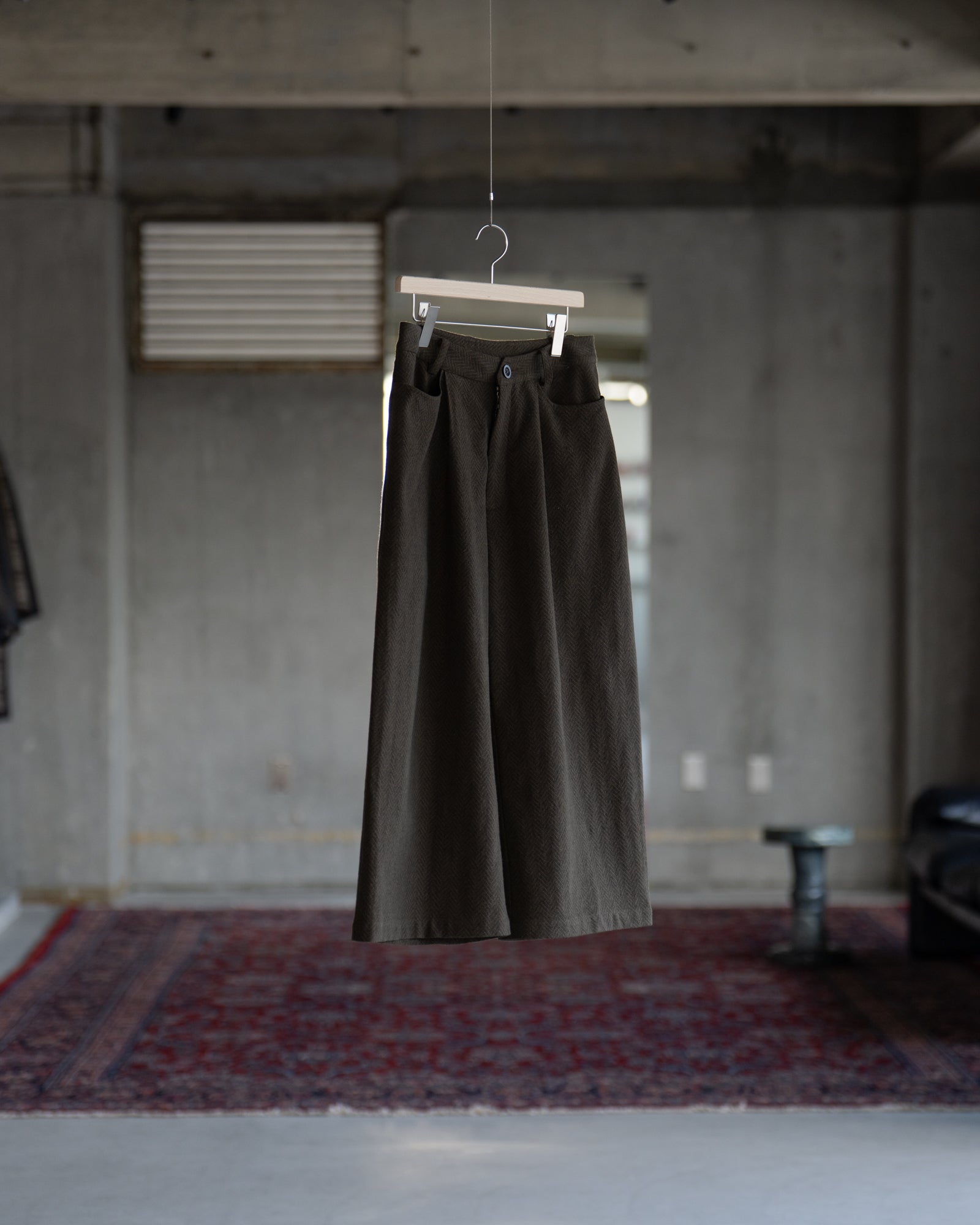 Ankle Wide Straight Pants