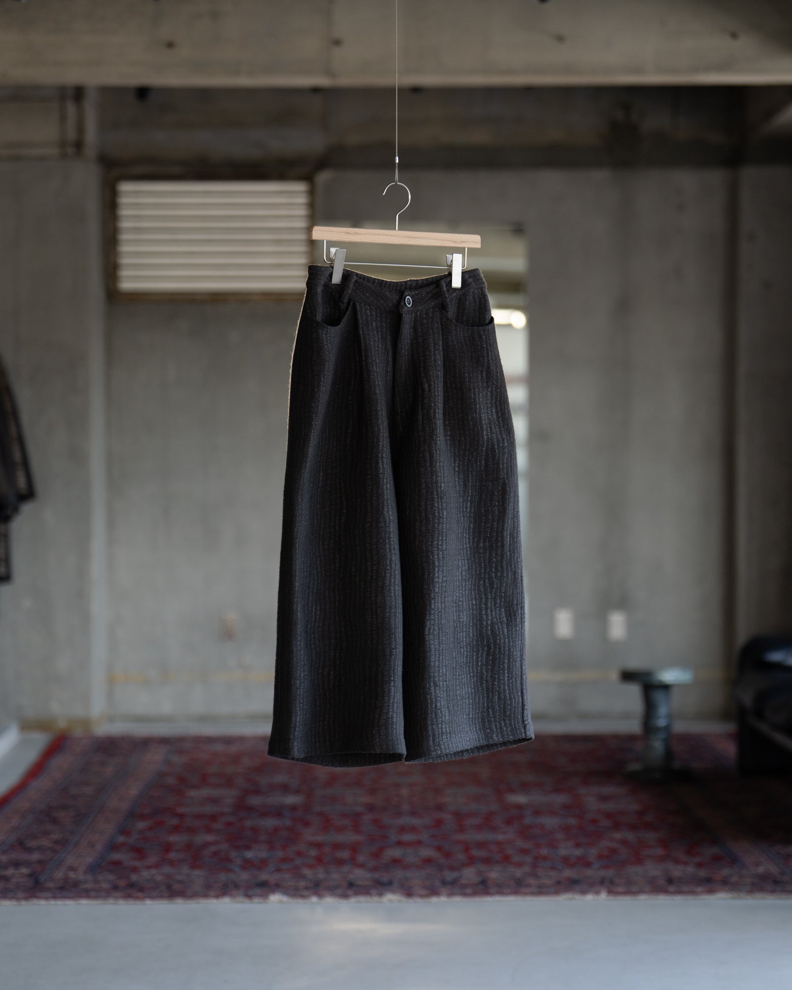 Ankle Wide Straight Pants