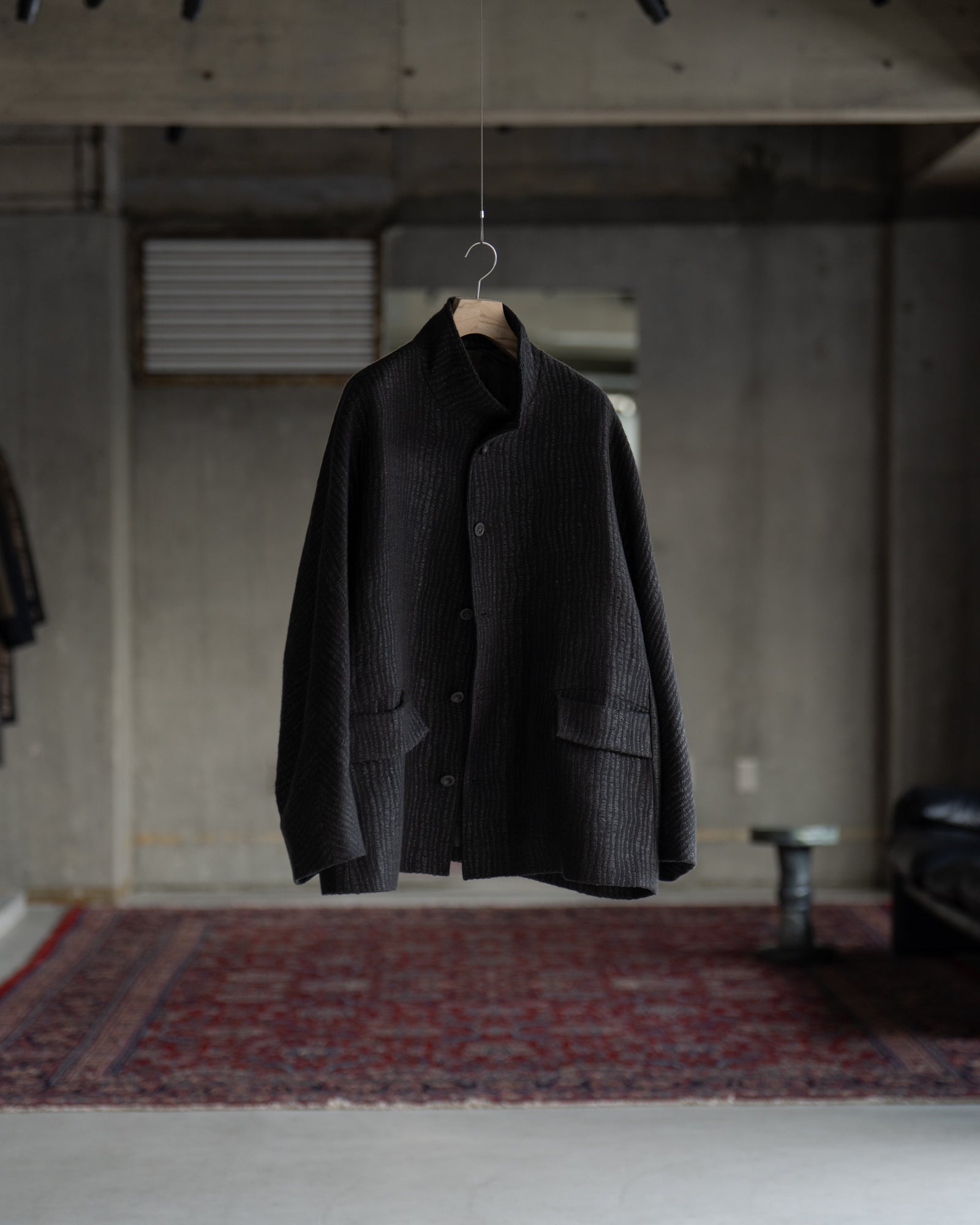 Shoulder Free Loose Fit Jacket