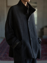 Shoulder Free Loose Fit Jacket