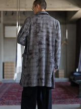 着用した ARCHIVIO J.M. Ribot の CO01 / TR（Grey Glen Check） 背面