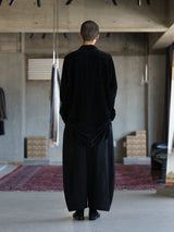 Cocoon Pant - Black Herringbone