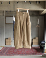 Cocoon Pant - Ecru Herringbone