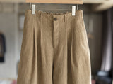 Cocoon Pant - Ecru Herringbone
