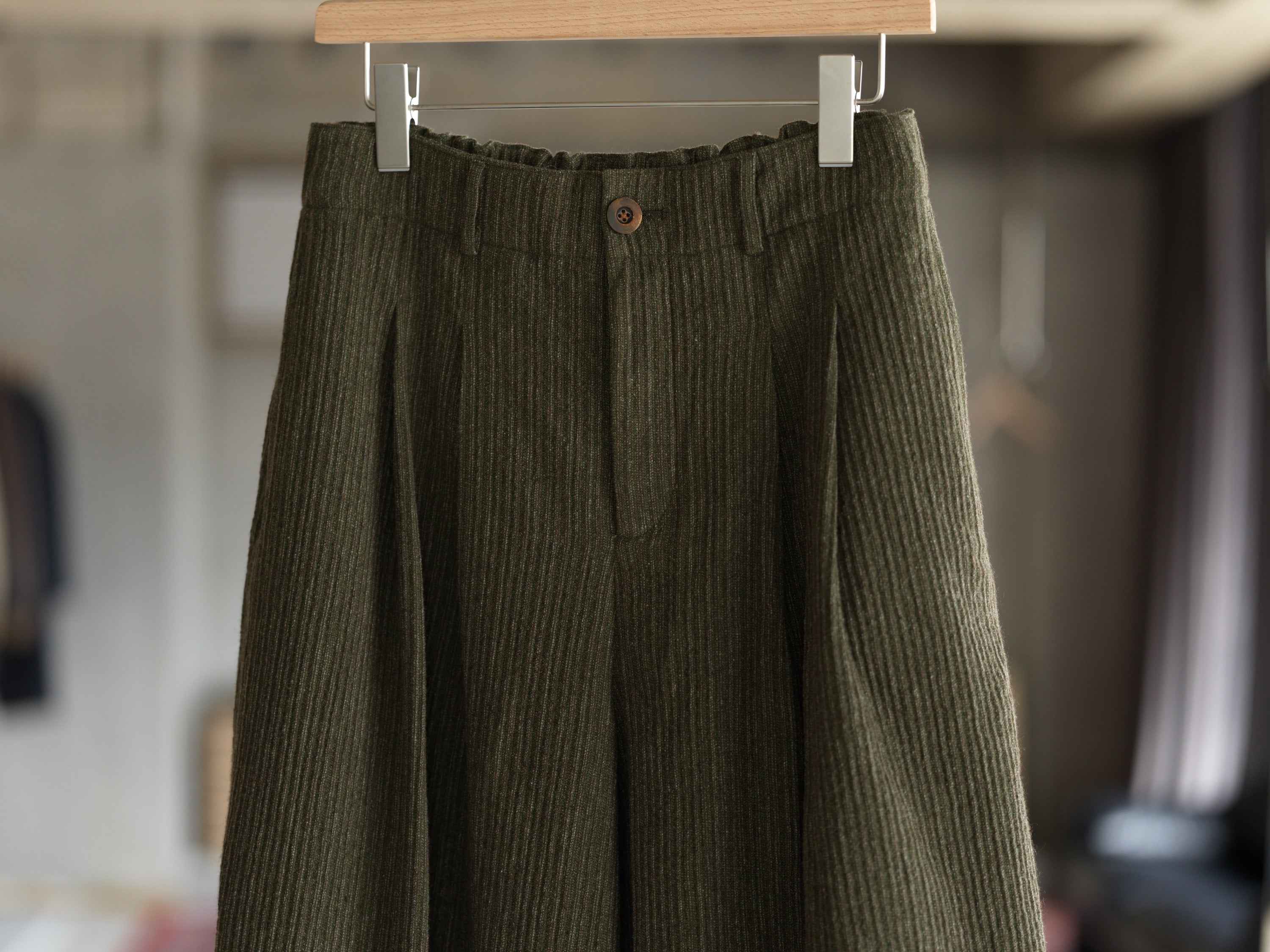 Cocoon Pant - Moss Cord