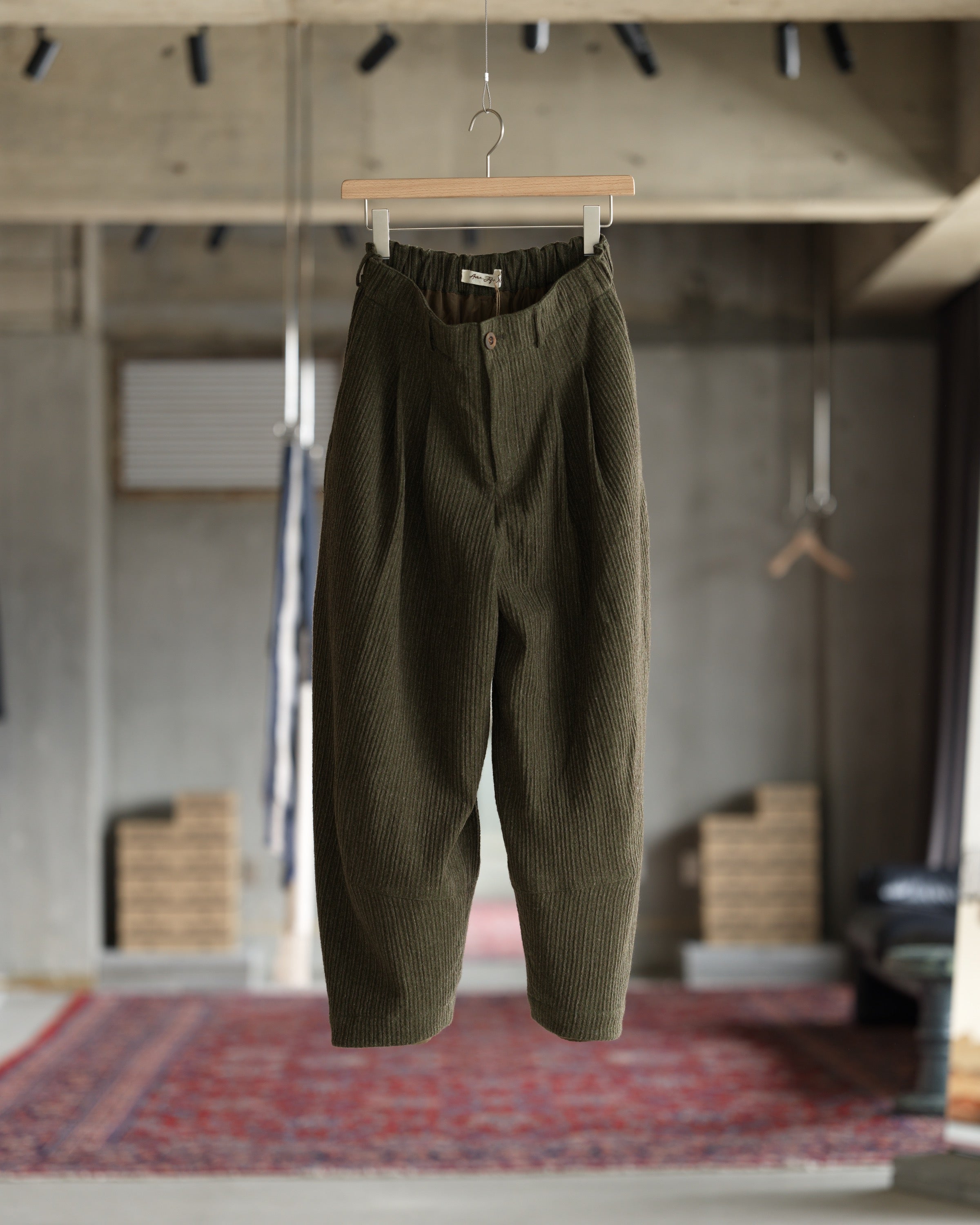 Cocoon Pant - Moss Cord