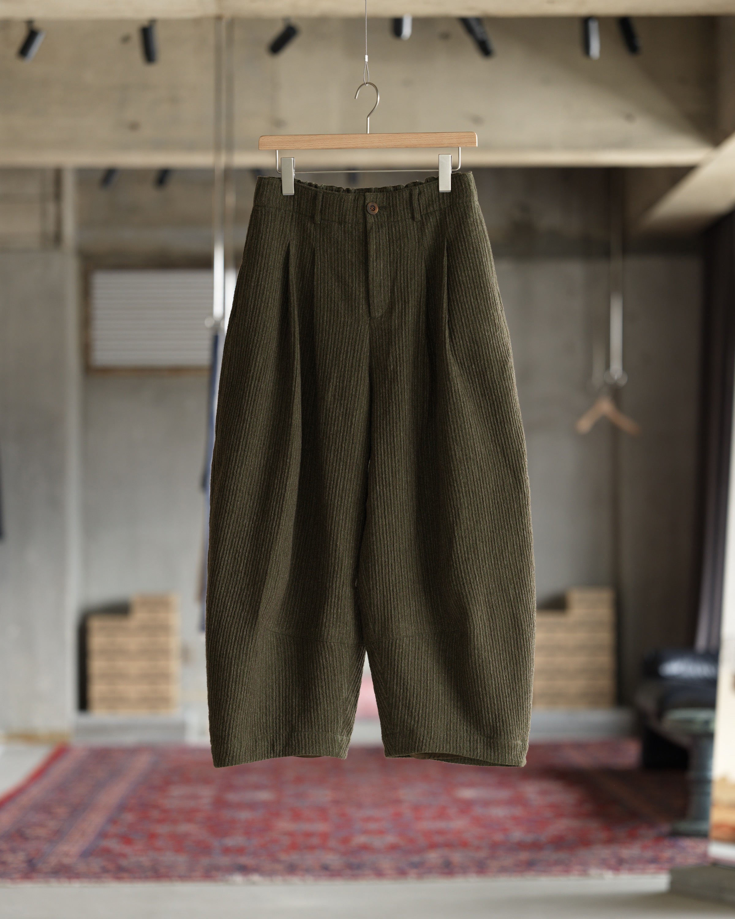 Cocoon Pant - Moss Cord