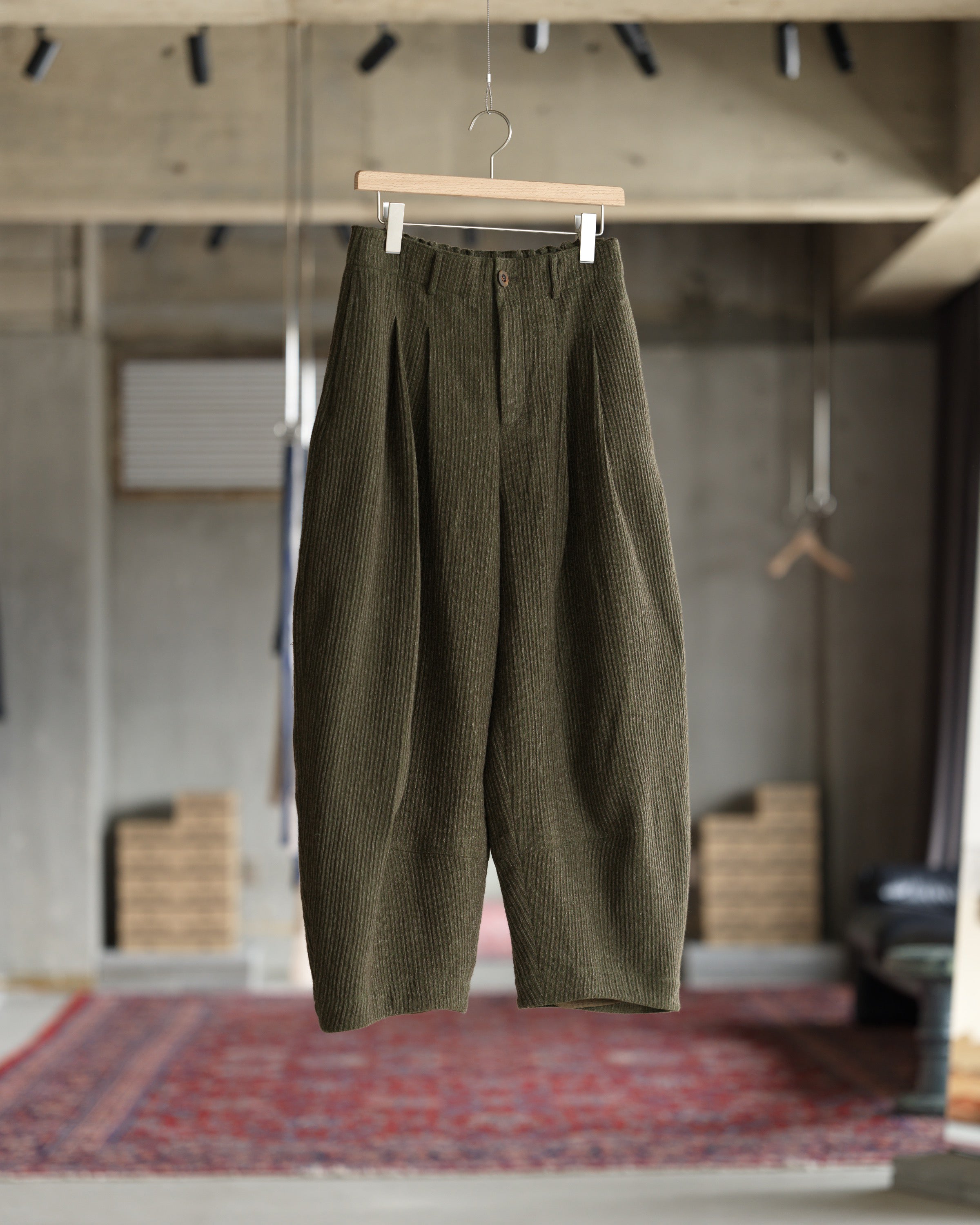 Cocoon Pant - Moss Cord