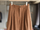 Cocoon Pant - Spice Herringbone