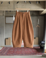 Cocoon Pant - Spice Herringbone