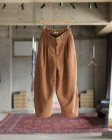 Cocoon Pant - Spice Herringbone