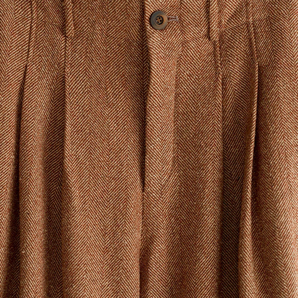 Cocoon Pant - Spice Herringbone