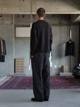 Crewneck Sweater - Flecked Dark Brown