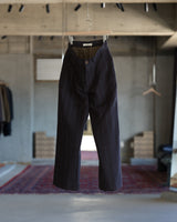Drill Pant - Raisin Dobby Stripe Herringbone