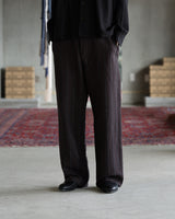 Drill Pant - Raisin Dobby Stripe Herringbone