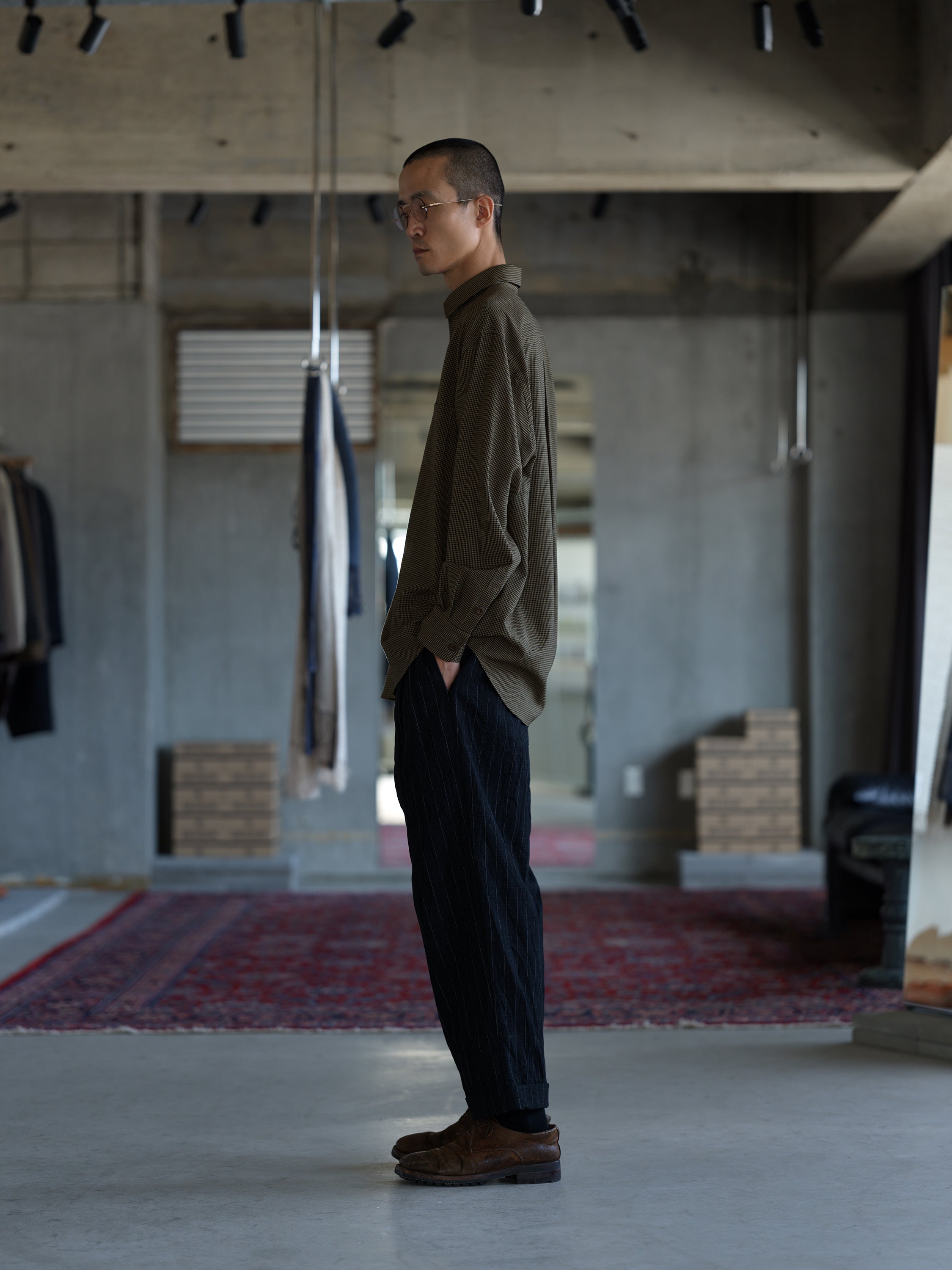 Easy Shirt - Golden Gingham