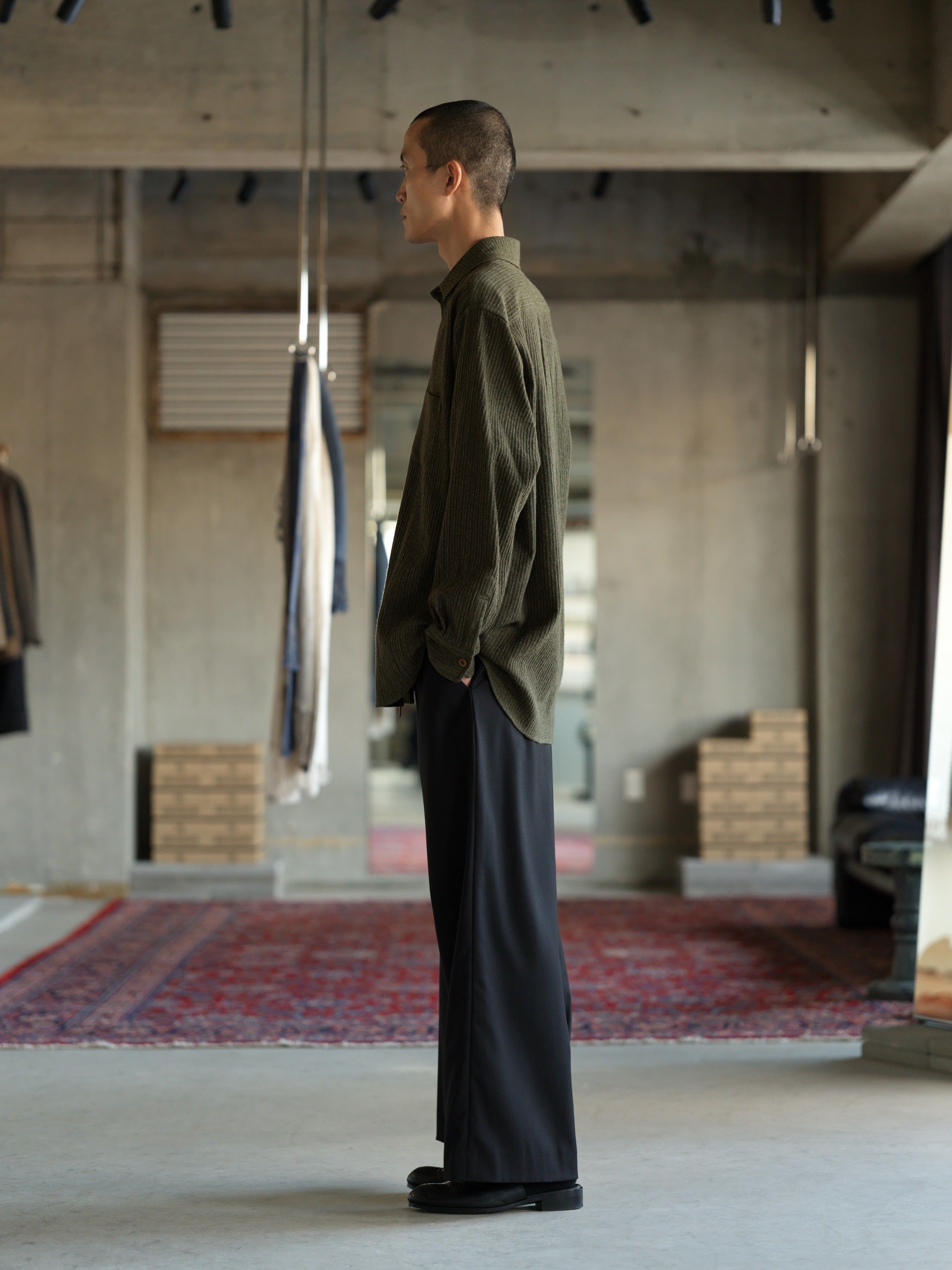 Easy Shirt - Moss Cord