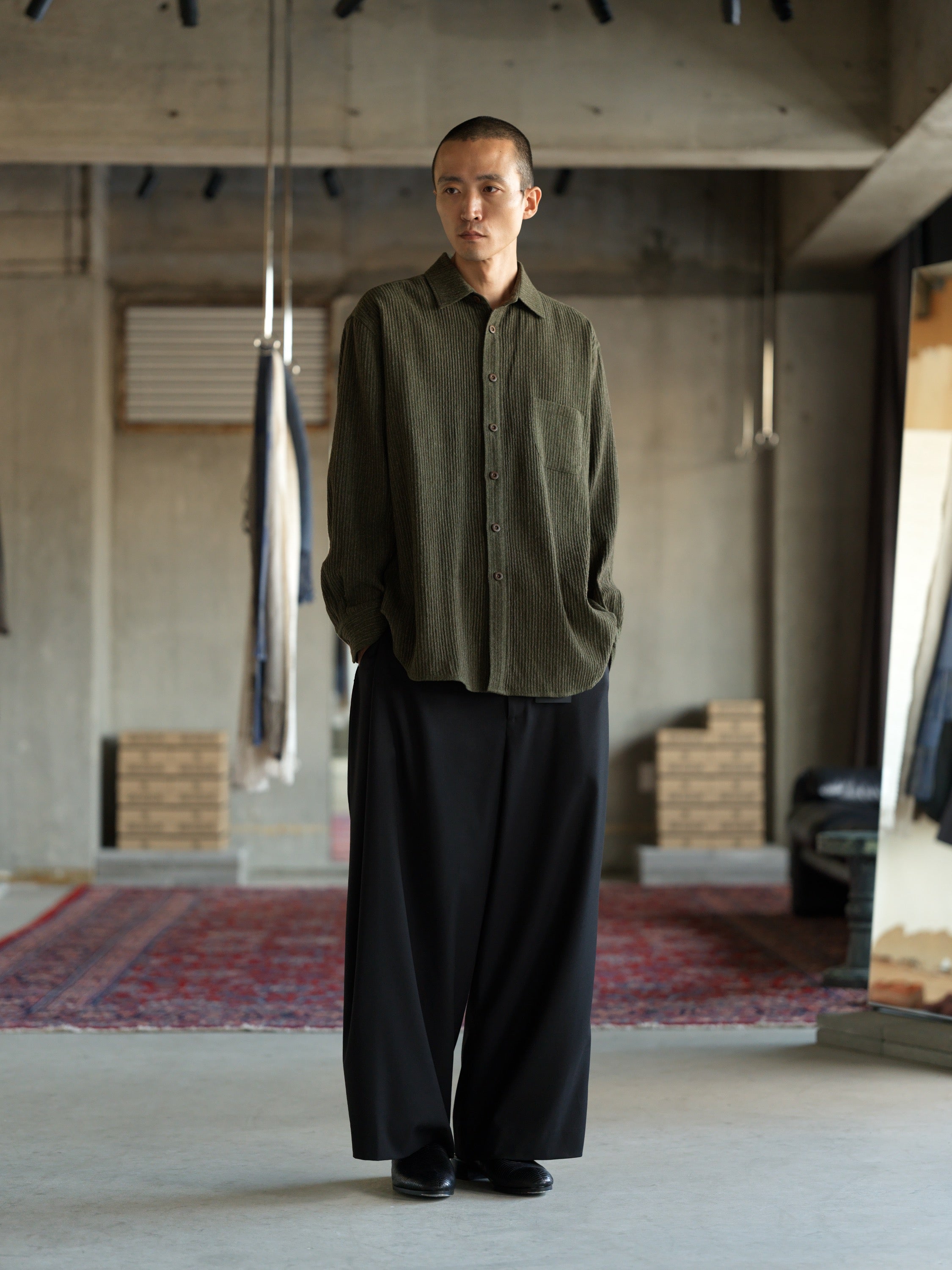 Easy Shirt - Moss Cord