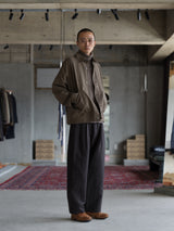 Mine Jacket - Rinsed Green Cotton Hemp Twill