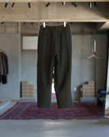 Triple Pleated Pant - Olive